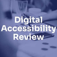 Digital Accessibility Review